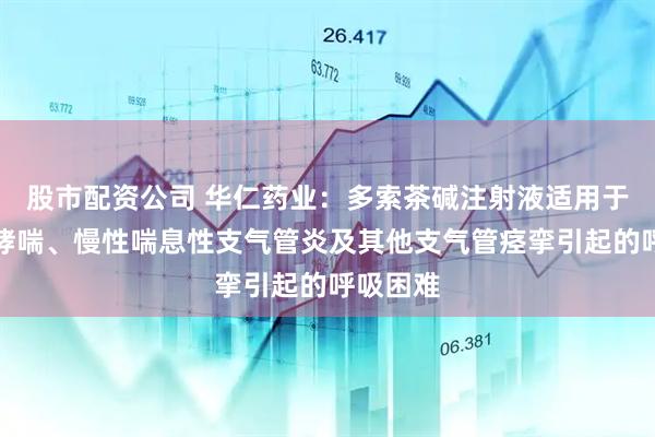 股市配资公司 华仁药业：多索茶碱注射液适用于支气管哮喘、慢性喘息性支气管炎及其他支气管痉挛引起的呼吸困难